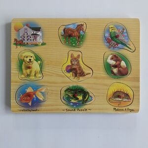 Melissa & Doug Pet Sound Puzzle